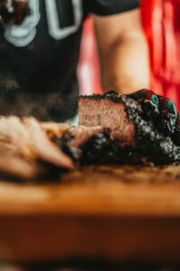 Juicy and Perfectly Cut Brisket