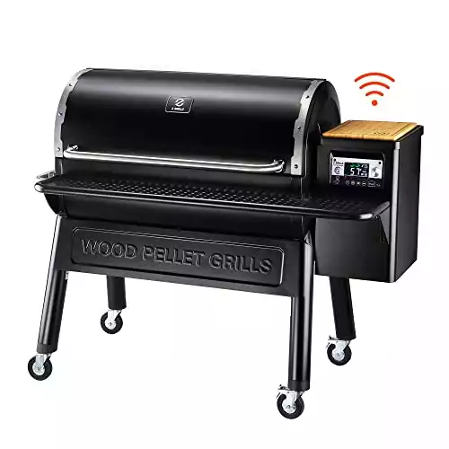 Z GRILLS Wood Pellet Grill and Smoker with PID Controller, 1068 sq. in Cooking Area with Wi-Fi, Black Extra Large