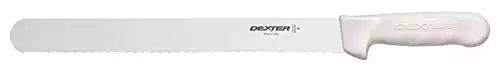 Dexter-Russell 12" Scalloped Slicer, S140-12SC-PCP, SANI-SAFE series
