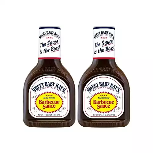 Sweet Baby Ray's Original Barbecue Sauce (18 Ounce, Pack of 2)