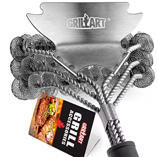 Grill Brush and Scraper Bristle Free – Safe BBQ Brush for Grill