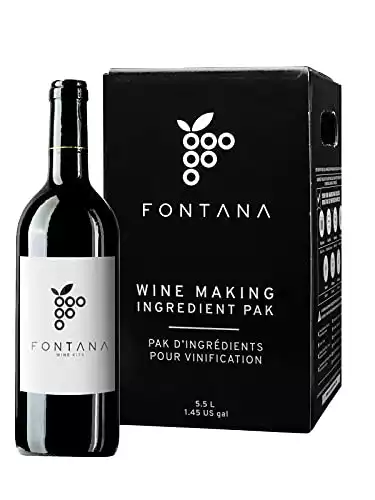 Fontana Pinot Noir Wine Kit